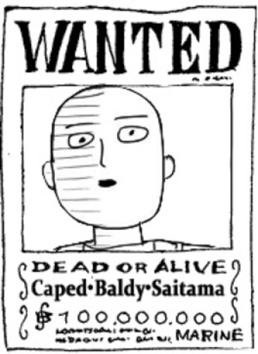 Ванпанчмен — Сайтама во вселенной One Piece