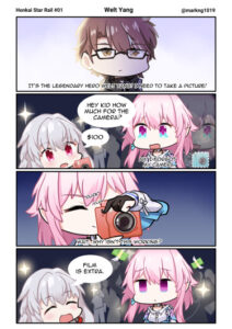 Фанкомикс Honkai Star Rail (Honkai Star Rail fancomics)