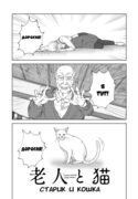 cover_Старик и кошка