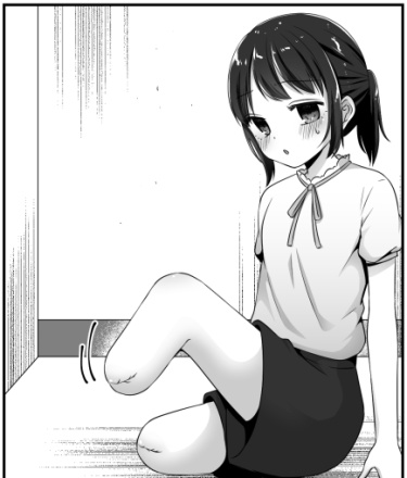 Манга о любви к недостаткам (Fetish manga about disabilities)